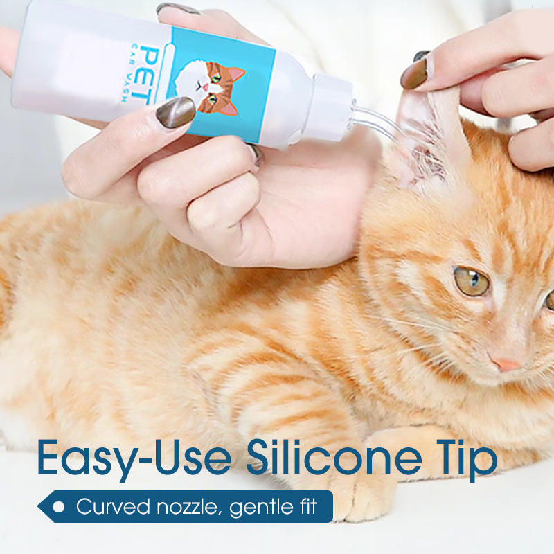 🐶🐱 Ear cleaner, Relieves itching in dogs & cats
